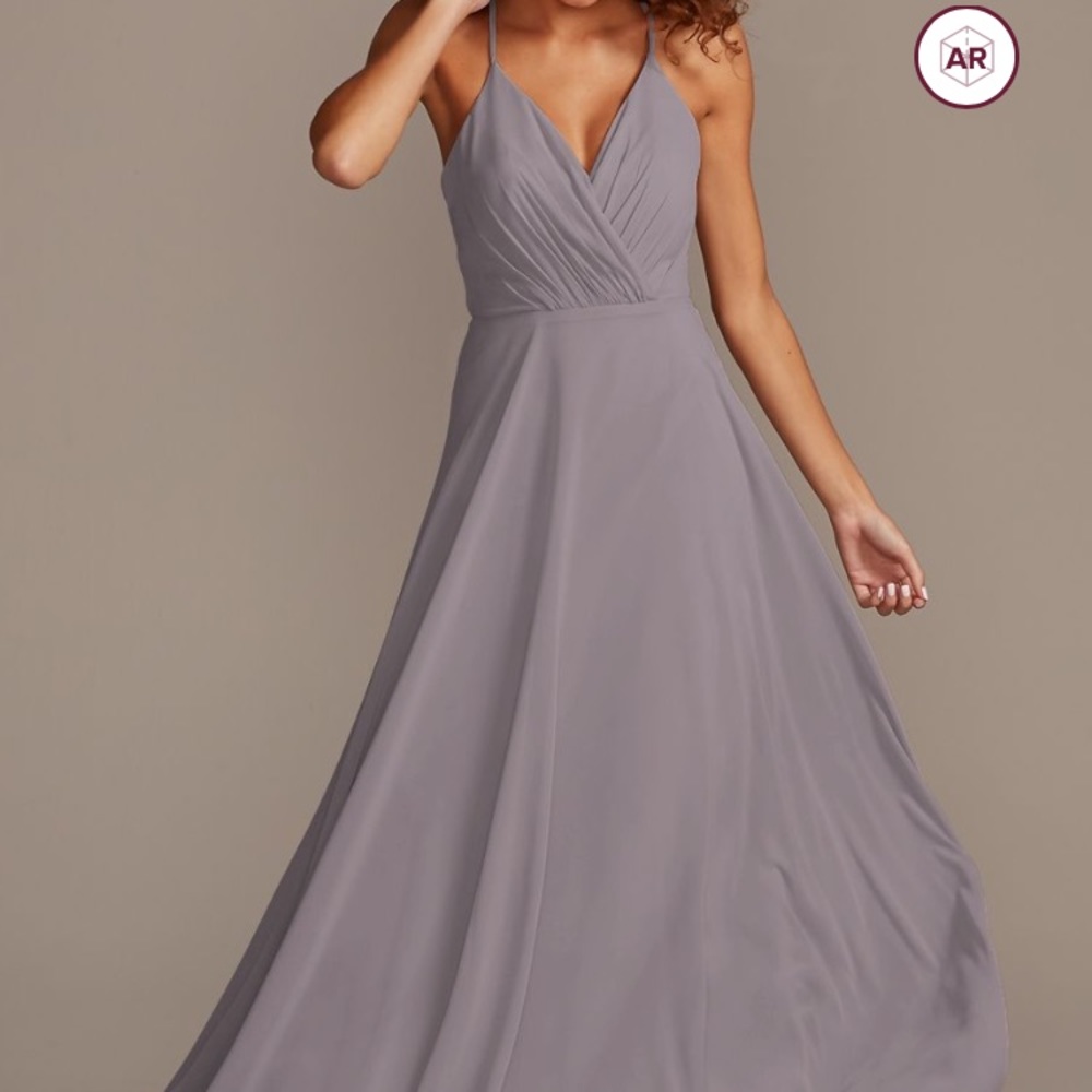 Spaghetti strap full skirt dress